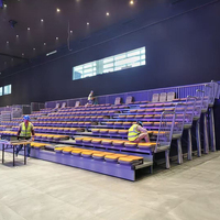 Ventes directes d'usine de chaises de tribune d'activité télescopiques pliantes électriques chaises de stade chaises d'auditorium chaises de théâtre