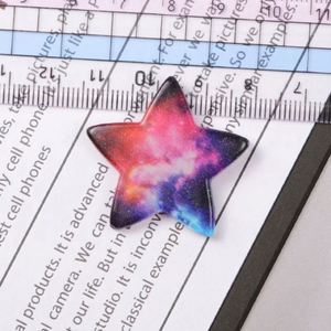 Décorations en résine plastique Sea World Galaxy étoiles colorées pour pâte à modeler et slime - Articles décoratifs en gros - Product Image 3