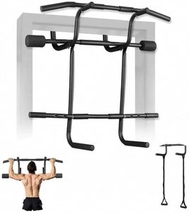 Barre de porte multifonctionnelle <span class=keywords><strong>pour</strong></span> l'entraînement de la force à domicile Barre d'immersion <span class=keywords><strong>pour</strong></span> l'entraînement à la maison - Product Image 1
