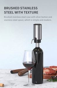Decantador de Vino Recargable de Acero Inoxidable de Alta Calidad, Apto para Alimentos, Vertedor Automático, Aireador, Dispensador de Vino Eléctrico de un Toque, USB - Product Image 3