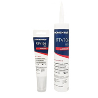 Adhésif silicone rouge haute température Momentive RTV106 RTV103, pâte RTV-106 conforme à la FDA pour le collage industriel électronique