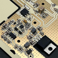 Servicio Profesional de Fabricación Llave en Mano de Placas de Circuito Impreso (PCB) de Cerámica de Doble Cara de Alta Precisión para Proyectos de Comunicaciones