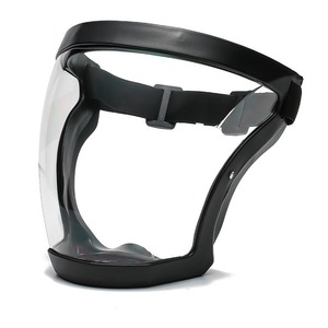 Protection faciale en matériau PC transparent, anti-poussière et anti-éclaboussures, pour enfants et bébés, taille adulte, noir, bleu, gris - Product Image 2