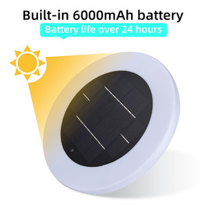 7cm de diámetro IP68 nominal 7W impermeable 13 colores <span class=keywords><strong>luces</strong></span> de piscina <span class=keywords><strong>flotantes</strong></span> Led <span class=keywords><strong>luces</strong></span> solares subacuáticas Control de aplicación al aire libre - Product Image 6