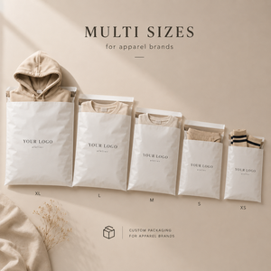 Custom Poly Mailer Bags for Clothing Brands Waterproof Self Seal Ecommerce Shipping Packaging Courier Bags With Logo Printing - Product Image 3