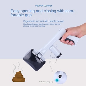 <span class=keywords><strong>Pince</strong></span> de toilette pour chien en plastique écologique avec poche Pop <span class=keywords><strong>Pince</strong></span> de toilette portable pour animaux de compagnie pour sacs à <span class=keywords><strong>crottes</strong></span> - Product Image 2