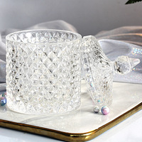 Vente en gros Bocal à bonbons en verre polyvalent décoratif unique et écologique avec couvercles
