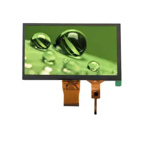 7英寸Lcd Tft屏幕全彩Tft 800X480 Ips Rgb接口50Pin定制Fpc Cog 7 ”Ips触摸屏Tft Lcd