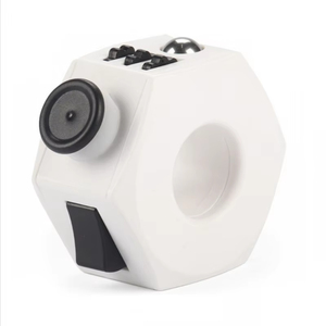 Jumon Autism Anti-Stress <b>Magical</b> 6-Sided Cube Spinner Toys for Outdoor Playing Customized Color Plastic & Metal Finger Toy - Product Image 2