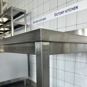 Victory Malaysia Mesa de centro comercial de acero inoxidable Venta caliente Banco Inox para equipos de panadería en hoteles y restaurantes - Product Image 5