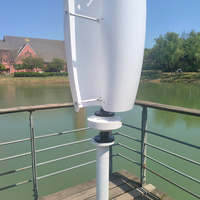 Éolienne à axe vertical pour montage sur toit, générateur 500W 1000W, usage résidentiel, haute efficacité, faible vitesse de démarrage du vent