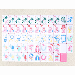 <span class=keywords><strong>Miss</strong></span> Denim 160 Sets - Fichas de Mahjong Blancas de Lujo, Modernas, Plegables, Hechas a Mano, Portátiles, de Acrílico, para Fiestas y Entretenimiento - Product Image 1