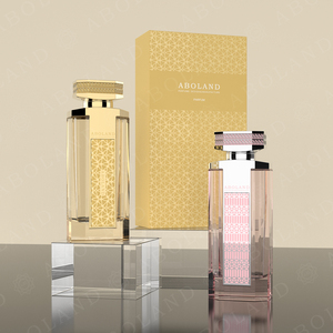 100ml Special Design Perfume Glass Bottle <b>Empty</b> Spray Slim Design Cosmetic Fragrance Container Perfume Bottle With <b>Box</b> Packaging - Product Image 4