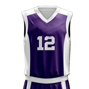 Uniformes de basket-ball de haute qualité, logo personnalisé, 100% polyester, vêtements de sport respirants et confortables, uniforme de basket-ball - Product Image 4