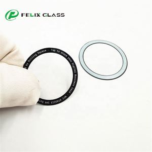 Écran d'affichage extérieur industriel en verre ultra-fin personnalisé de 0,2 mm, décoration, découpe de précision solide, ruban adhésif 3M 467MP, produits chimiques - Product Image 1