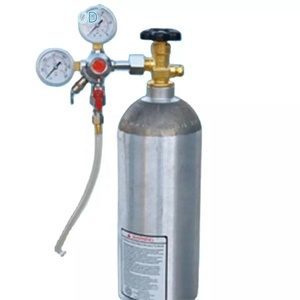 DOT 2.5lb 5lb 10lb 15lb 20lb İçecekler için <span class=keywords><strong>Co2</strong></span> Gaz Alüminyum Tüpü, Saplı <span class=keywords><strong>Co2</strong></span> Regülatörü ile Bira/Soda/Akvaryum/Yarış Arabası Kullanımı için - Product Image 3