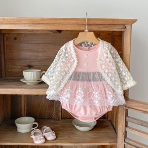 Nouvel ensemble d'été pour enfants : débardeur sans manches et <span class=keywords><strong>pantalon</strong></span> bouffant 2 pièces pour filles – Vêtements de bébé tendance - Product Image 2