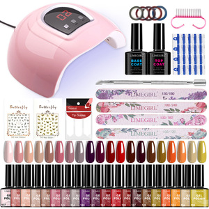 Set de Esmaltes de Gel Opacos de Moda 2026 - Kit de Gel de Color Sólido Nude/Macaron Personalizado con Logotipo OEM para Uso en Salón - Product Image 1