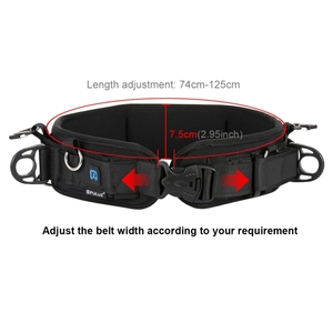 Sangles de caméra PULUZ multifonctionnelles : ceinture de taille avec accessoires de photographie suspendus pour photographes en plein air - Product Image 2