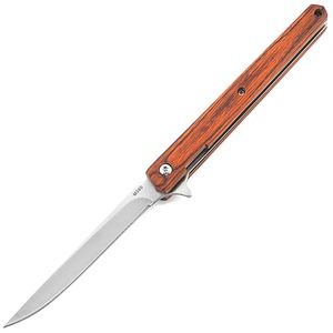 Pronto per la spedizione Pakkawood Wenge manico cuscinetto a sfera perno di apertura Flipper apertura fodera coltello tascabile per il trasporto di tutti i giorni - Product Image 1