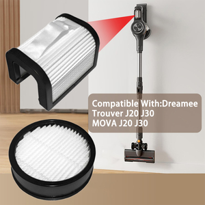 2025 nouveau filtre Pur HEPA pour <span class=keywords><strong>XiaoMi</strong></span> Dreamee Mova T10 <span class=keywords><strong>T20</strong></span> J20 J30 aspirateurs électriques pour voiture <span class=keywords><strong>aspirateur</strong></span> essentiel de rechange - Product Image 2
