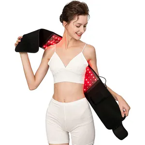 Yeni ürün fikirleri 2023 660nm 850nm bel bacaklar kızılötesi kırmızı LED ışık terapisi cihaz tam vücut kabartma kemer