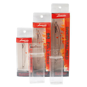 Maßgefertigte Transparente PVC <span class=keywords><strong>PET</strong></span> <span class=keywords><strong>PP</strong></span> Angelköder-<span class=keywords><strong>Box</strong></span> Verpackung Modische Köderbox Einzelhandelsverpackung - Product Image 2