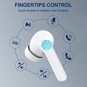 Đúng Không Dây Tiếng Ồn Không Thấm Nước Hủy Bỏ Thể Thao BT Tai Nghe Mini In-Tai Tai Nghe Stereo Tai Nghe Earbuds cho <span class=keywords><strong>Iphone</strong></span> - Product Image 3