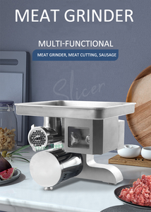 Picadora comercial <span class=keywords><strong>de</strong></span> fábrica, cortadora <span class=keywords><strong>de</strong></span> <span class=keywords><strong>carne</strong></span>, máquina eléctrica industrial, picadora <span class=keywords><strong>de</strong></span> <span class=keywords><strong>carne</strong></span> - Product Image 2