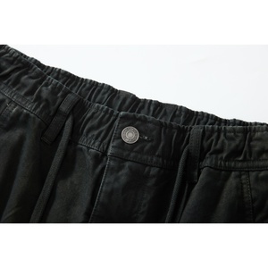 Pantalones <span class=keywords><strong>Cargo</strong></span> Vintage <span class=keywords><strong>Beige</strong></span> Transpirables y Ecológicos con Estampado Lavado para <span class=keywords><strong>Mujer</strong></span>, Cintura Media, Pierna Ancha Holgada, Multibolsillos, Estilo Y2K Streetwear - Product Image 5