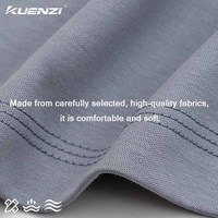 Camiseta de Mujer Kuenzi de Algodón Mercerizado con Nitrógeno Líquido, Personalizada con Logotipo, Cuello Redondo, Manga Corta, 100% Algodón, 225GSM