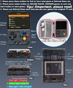 Miyoo-mini 2.8 IPS Mini2 Mi Yoo Console de jeux vidéo 2 Retro Noir Jeu Gase Miyoo-consola Version2 Portable V2 V3 Miyoo Mini - Product Image 4