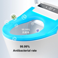 Nouveau couvercle de toilette intelligent électronique intelligent couvercle de toilette automatique siège de toilette de bidet à distance intelligent
