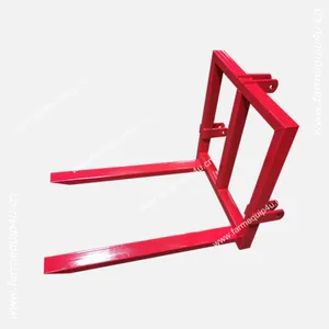 Pallet dĩa; máy kéo ba điểm Hitch gắn Pallet mover 2000lbs; máy móc nông nghiệp ngã ba thang máy