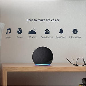 Smart Speaker <strong>with</strong> Voice Control for &amp; AirPlay Connectivity Display Screen - Product Image 3