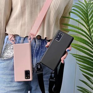 Funda Protectora Resistente de TPU Líquido con Correa Cruzada para 17 16 <span class=keywords><strong>Pro</strong></span> 15 <span class=keywords><strong>14</strong></span> Plus, Correa de Cuello, Correa de Hombro, a Prueba de Golpes - Product Image 1
