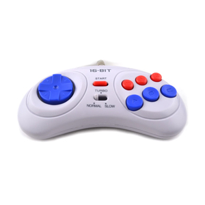 Pengontrol <span class=keywords><strong>Game</strong></span> berkabel klasik <span class=keywords><strong>16</strong></span> <span class=keywords><strong>Bit</strong></span>, untuk Sega Genesis 9 Pin Gamepad untuk Mode Sega Mega Drive <span class=keywords><strong>Joystick</strong></span> - Product Image 2