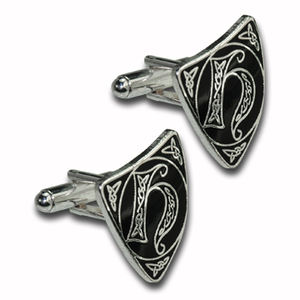 Boutons de manchette élégants, pinces à cravate en alliage de zinc et diamant - Boutons de manchette de luxe personnalisés pour chemises - Product Image 1