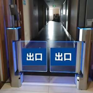 Промышленный класс вертикальный поворотный турникет сверхмощный Барьерный затвор с распознаванием лица для заводов - Product Image 3