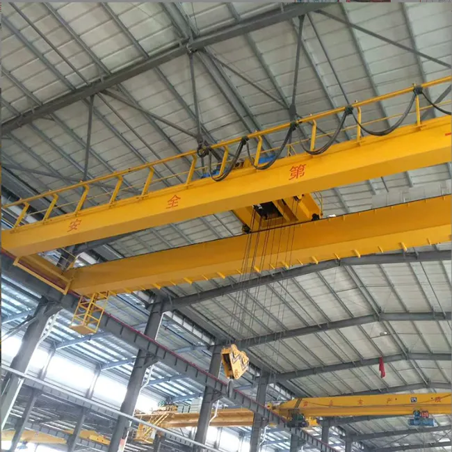 Factory outlet remote control nirkabel sinar ganda girder overhead jembatan crane