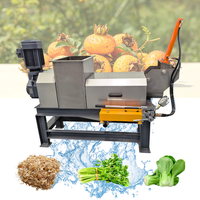 Solution tout-en-un : Séparateur solide-liquide à haut taux d'hydratation, machine de déshydratation multifonctionnelle à vis simple en acier inoxydable 304 pour fruits (type Cili)