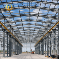 Edificio de Estructura de Acero Prefabricado, Taller Industrial, Almacén, Planta de Manufactura con Sistema de Grúas, Edificio Metálico