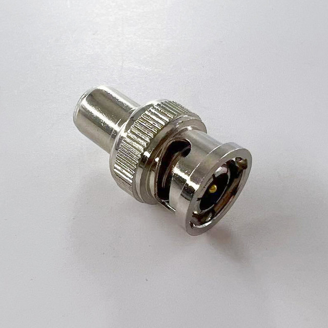 BNC Male Plug to RCA Female Jack Rf Coaxial Connector Adapter Adaptor
