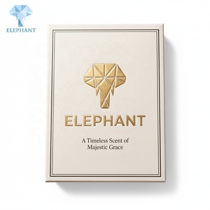 Boîte à bijoux rigide de luxe en papier personnalisée avec estampage à chaud or, plateau en velours pour boucles d'oreilles et pendentifs - Product Image 5