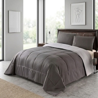 Ensemble de couette réversible et léger OEM, 2 pièces, pour toutes les saisons, vente en gros, livraison depuis l'usine