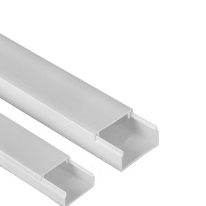 Kit cache-fil mural grande capacité cache-fil pour cordons Kit mural cache-câble blanc à peindre cordon <span class=keywords><strong>TV</strong></span> pour téléviseur mural - Product Image 2