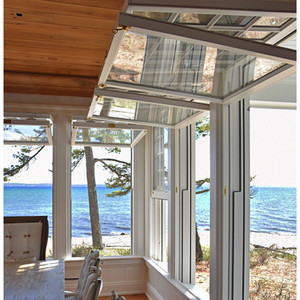 หน้าต่างอลูมิเนียมจอร์เจียพับได้พร้อมกระจกลามิเนตกันเสียงช่วยควบคุมเสียงรบกวนได้อย่างมีประสิทธิภาพในบ้านแคนาดา - Product Image 3