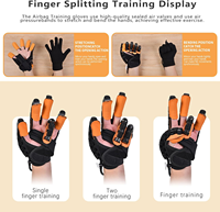 Gants robotisés de rééducation pour l'exercice des doigts et de la main, équipement d'entraînement pour la récupération de la fonction manuelle après un AVC ou une hémiplégie