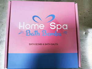 OEM Dry Skin Moist urize 100% natürliche Inhaltsstoffe Valentine Crystal Bath Bomb Ball Badewanne Fizzies Set mit Geschenk box zum Verkauf - Product Image 6