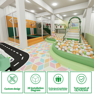 Children Games Soft Play Equipment Indoor Playground <b>Small</b> for Kids - Product Image 3